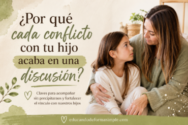 Educar desde el miedo o educar desde el vínculo se nota